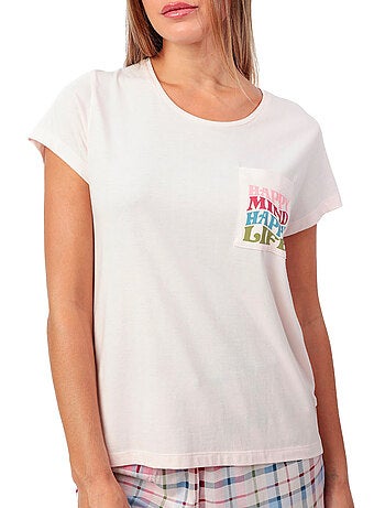 Pyjama short t-shirt Square Garden