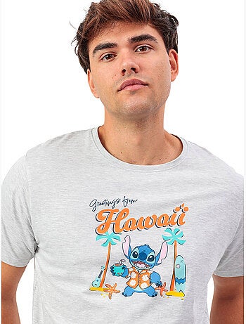 Pyjama short t-shirt stitch beach disney