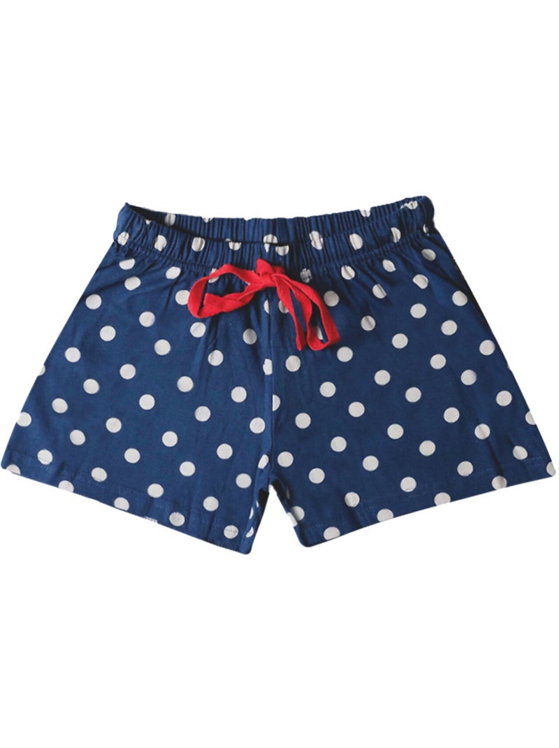 Pyjama short t-shirt summer days santoro Bleu marine - Kiabi