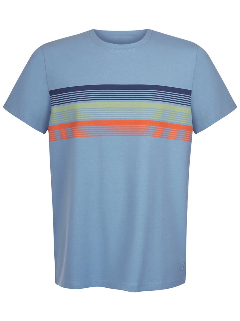 Pyjama short t-shirt TALOS Bleu - Kiabi