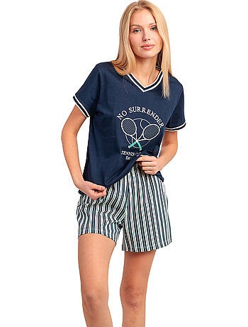 Pyjama short t-shirt Tennis Club