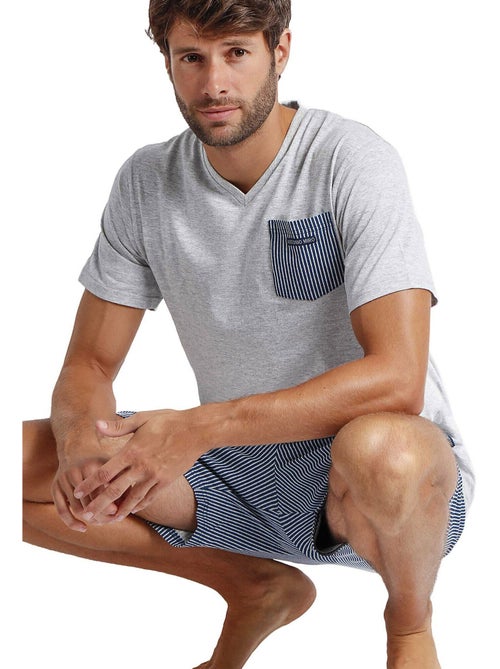 Pyjama short t-shirt Travel Antonio Miro - Kiabi