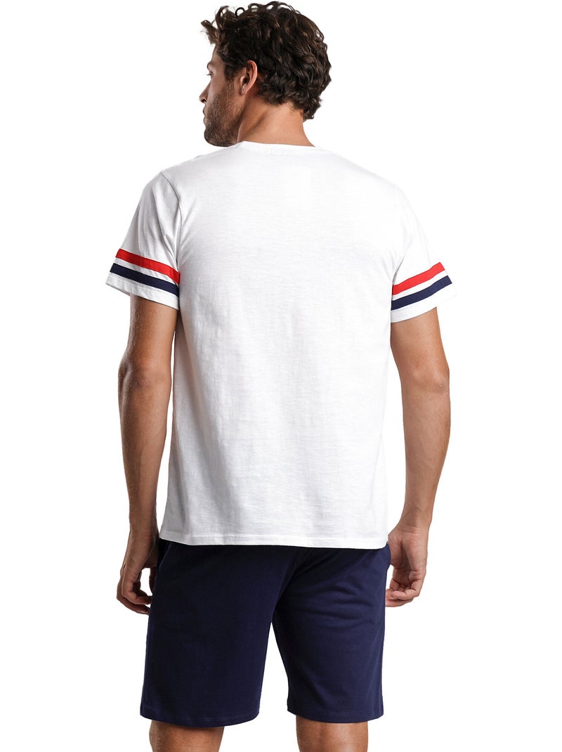 Pyjama short t-shirt Vader Star Wars Blanc - Kiabi