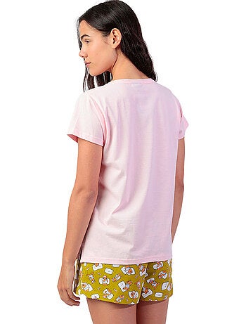 Pyjama short t-shirt winnie sleep disney