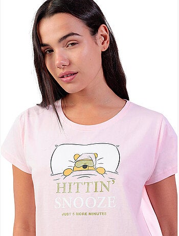 Pyjama short t-shirt winnie sleep disney