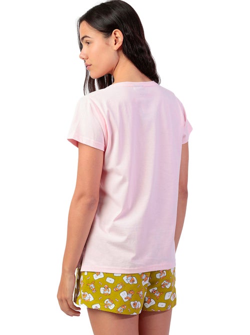 Pyjama short t-shirt winnie sleep disney - Kiabi Pyjama short t-shirt winnie sleep disney - Kiabi