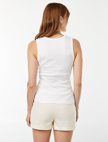Pyjama short 'Tic et Tac' - 2 pièces
