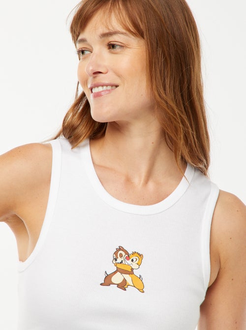 Pyjama short 'Tic et Tac' - 2 pièces - Kiabi