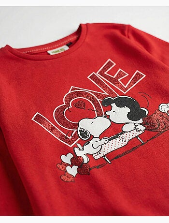 Pyjama Snoopy à manches longues PEANUTS pour filles