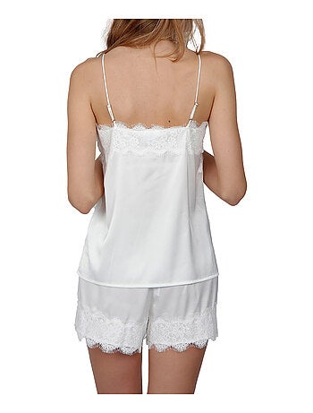 Pyjama Soft Crepe blanc