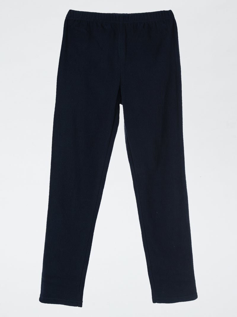 Pyjama 'Sonic' 2 pièces - T-shirt à manches longues + pantalon Bleu - Kiabi