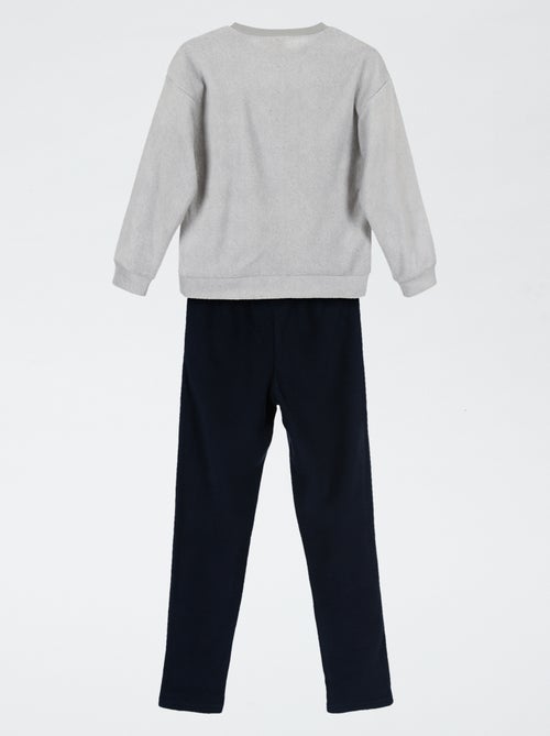 Pyjama 'Sonic' 2 pièces - T-shirt à manches longues + pantalon - Kiabi Pyjama 'Sonic' 2 pièces - T-shirt à manches longues + pantalon - Kiabi