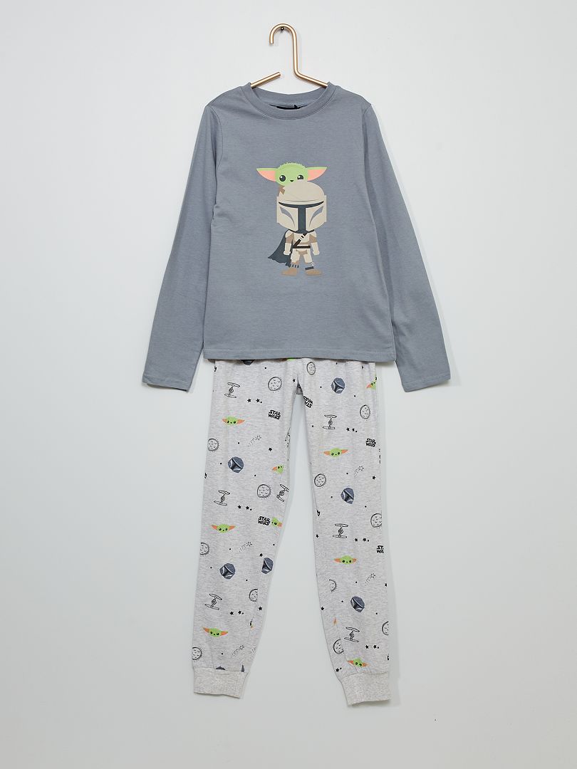 Pyjama 'Star Wars' 2 pièces gris - Kiabi