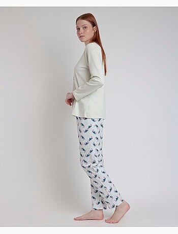 Pyjama Stitch à manches longues pour femme DISNEY