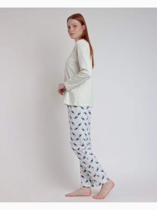 Pyjama Stitch à manches longues pour femme DISNEY - Kiabi