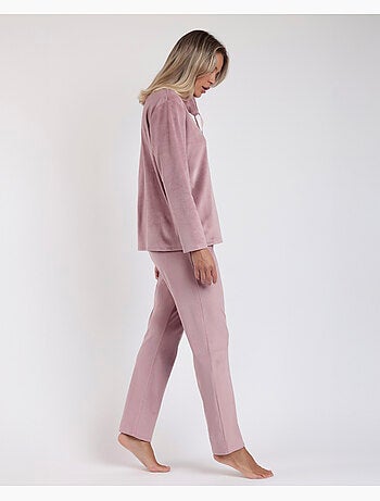 Pyjama survêtement en velours à manches longues pour femme ADMAS LUXURY