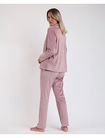 Pyjama survêtement en velours à manches longues pour femme ADMAS LUXURY
