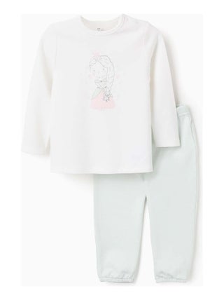 Pyjama T-shirt à Manches Longues + Pantalon