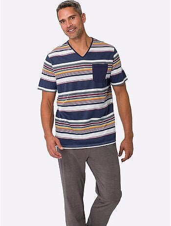 Pyjama-t-shirt jersey fin - taille standard - moda vilona