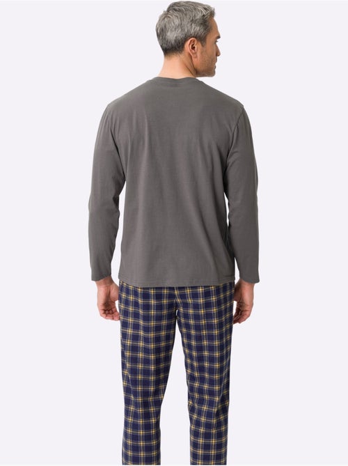 Pyjama-t-shirt jersey fin - taille standard - moda vilona - Kiabi