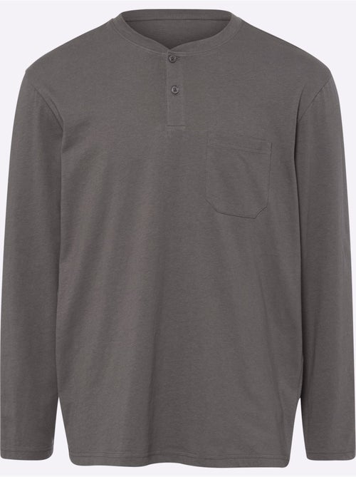 Pyjama-t-shirt jersey fin - taille standard - moda vilona - Kiabi