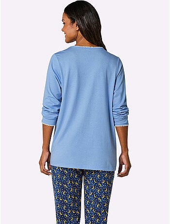 Pyjama-t-shirt Jersey Fin - Taille Standard - Witt