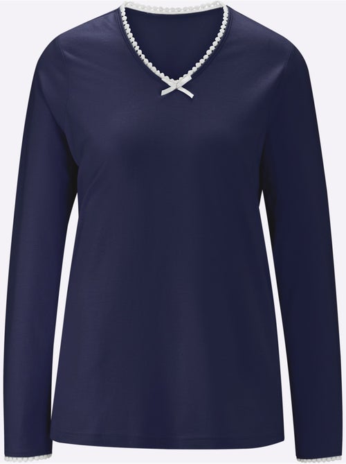 Pyjama-t-shirt Jersey Fin - Taille Standard - Witt - Kiabi Pyjama-t-shirt Jersey Fin - Taille Standard - Witt - Kiabi