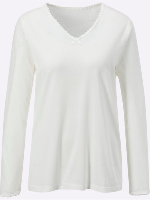 Pyjama-t-shirt Jersey Fin - Taille Standard - Witt - Kiabi
