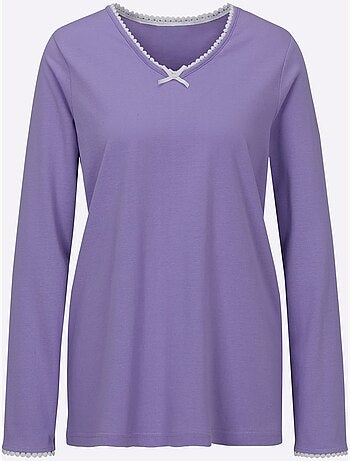 Pyjama-t-shirt Jersey Fin - Taille Standard - Witt
