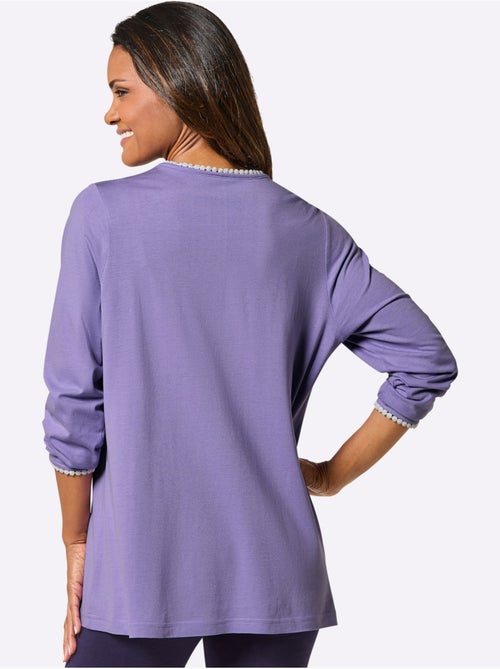 Pyjama-t-shirt Jersey Fin - Taille Standard - Witt - Kiabi
