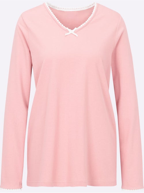 Pyjama-t-shirt Jersey Fin - Taille Standard - Witt - Kiabi