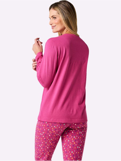 Pyjama-t-shirt Jersey Fin - Taille Standard - Witt - Kiabi
