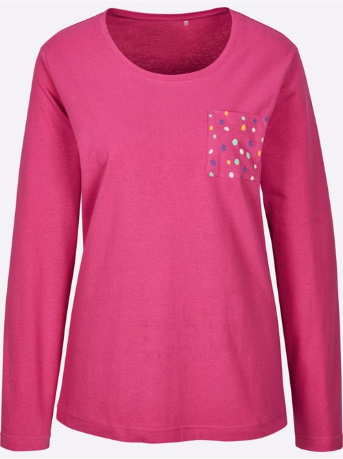 Pyjama-t-shirt Jersey Fin - Taille Standard - Witt - Kiabi