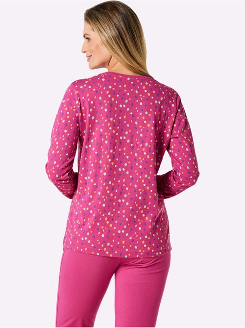 Pyjama-t-shirt Jersey Fin - Taille Standard - Witt - Kiabi
