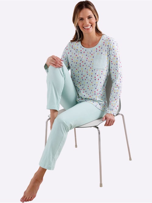 Pyjama-t-shirt Jersey Fin - Taille Standard - Witt - Kiabi