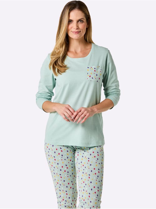 Pyjama-t-shirt Jersey Fin - Taille Standard - Witt - Kiabi
