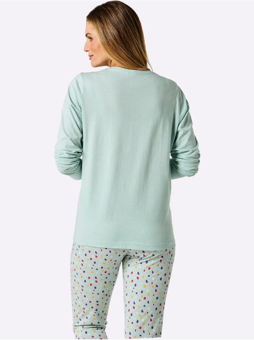 Pyjama-t-shirt Jersey Fin - Taille Standard - Witt - Kiabi