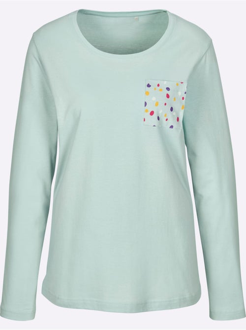 Pyjama-t-shirt Jersey Fin - Taille Standard - Witt - Kiabi