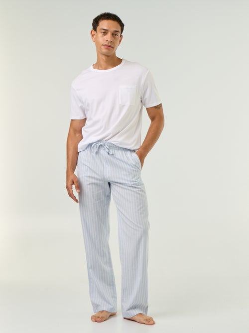 Pyjama t-shirt + pantalon - 2 pièces - Kiabi Pyjama t-shirt + pantalon - 2 pièces - Kiabi