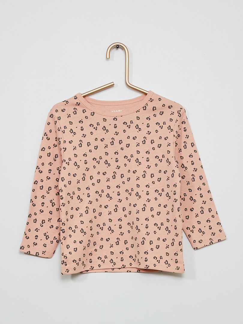L'Escale Rose - Pyjama tee-shirt et Pontalon en coton