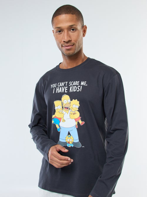 Pyjama t-shirt + pantalon ‘The Simpsons' - 2 pièces - Kiabi