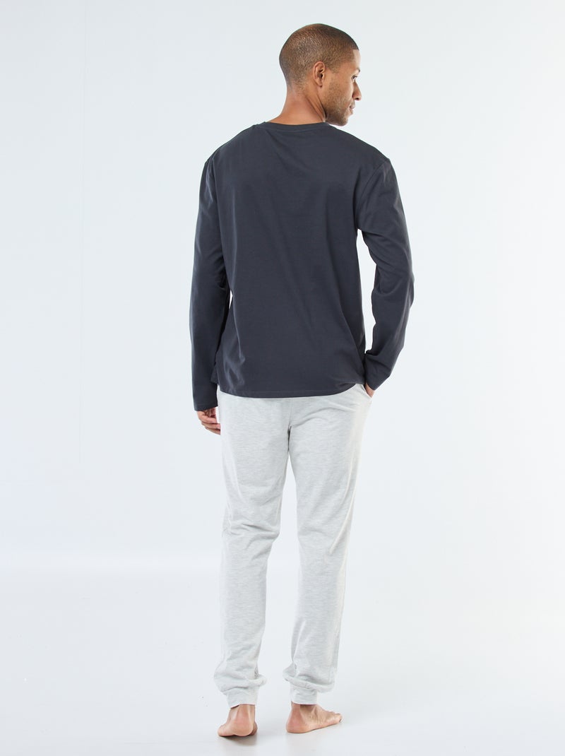 Pyjama t-shirt + pantalon ‘The Simpsons' - 2 pièces Noir - Kiabi