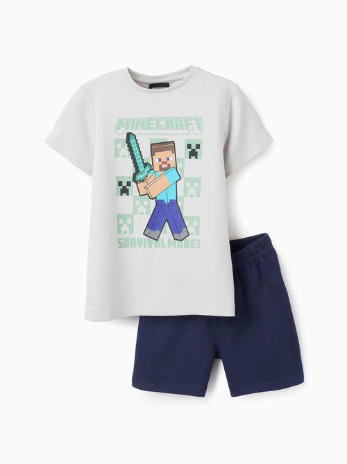 Pyjama T-shirt + Short Minecraft - Kiabi