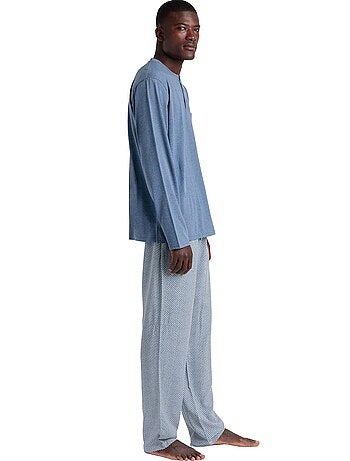 Pyjama tenue pantalon polo manches longues Classic Spiga