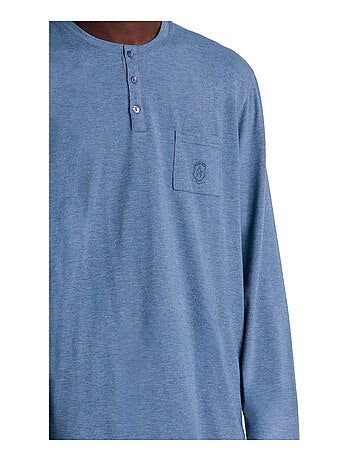 Pyjama tenue pantalon polo manches longues Classic Spiga