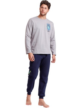 Pyjama tenue pantalon top manches longues 626 Stitch Disney