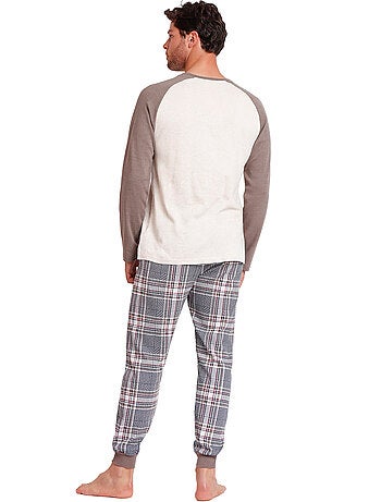 Pyjama tenue pantalon top manches longues Boston