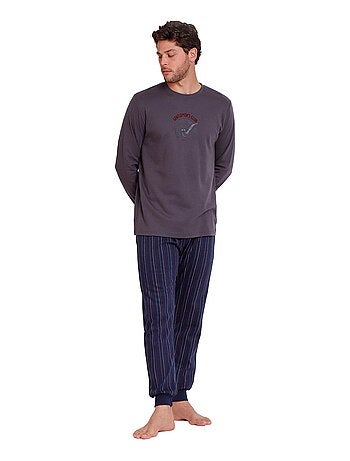 Pyjama tenue pantalon top manches longues Gentlemen SClub