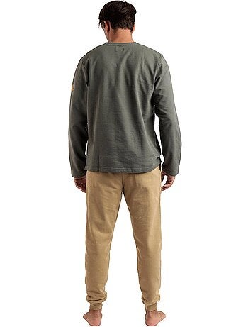 Pyjama tenue pantalon top manches longues Respect The Sea