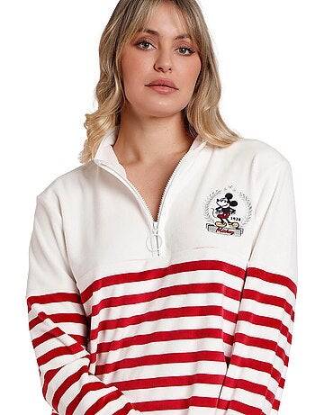 Pyjama tenue pantalon top manches longues Velvet King Mickey Disney